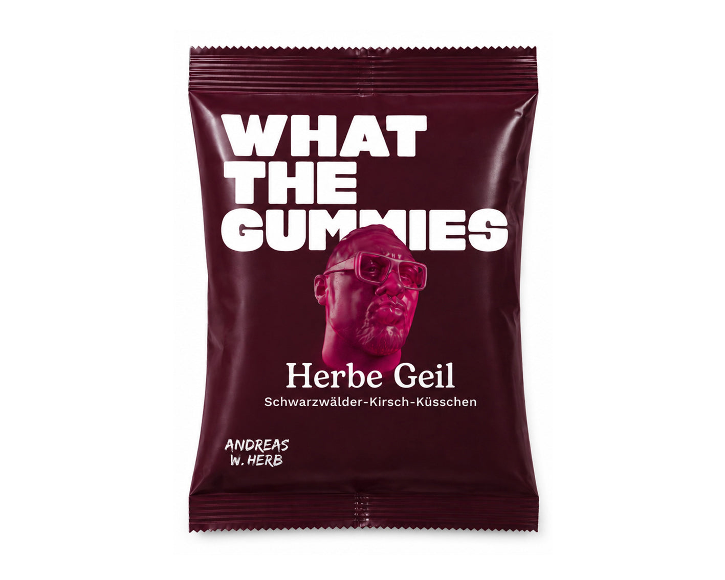 WHAT THE GUMMIES | Herbe Geil Schwarzwälder-Kirsch-Küsschen